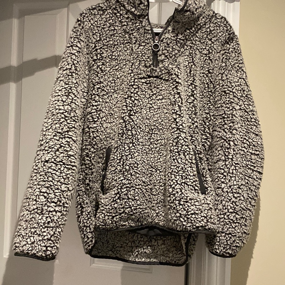 Fuzzy Quarter Zip